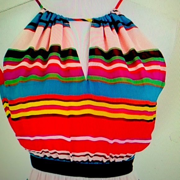 MaxandCleo “Candice” Multo Colored Maxi Dress - Picture 2 of 5